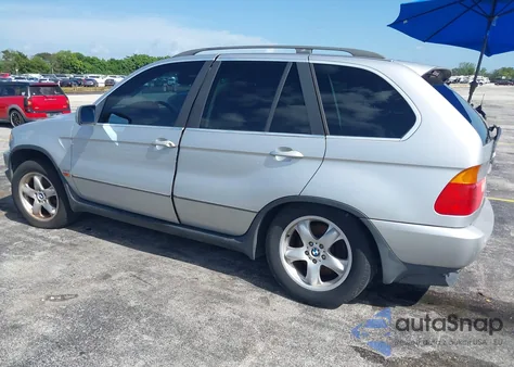 2001 BMW X5 4.4I z USA, uszkodzony, nr VIN WBAFB33561LH22828